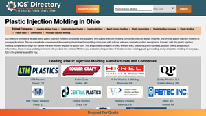 Ohio Plastic Injection Molding - Key Manufacturers