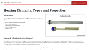 IQS Directory - Heating Elements