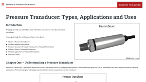 IQS Directory - Pressure Transducers