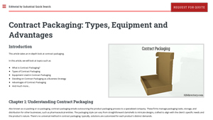 IQS Directory - Contract Packaging Solutions