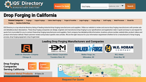 IQS Directory - California Drop Forging Solutions
