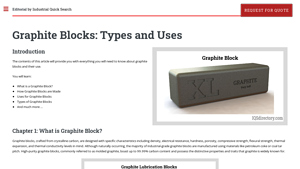 IQS Directory - Graphite Blocks
