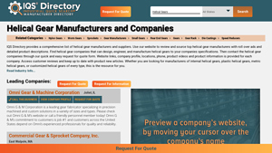 IQS Directory - Helical Gears