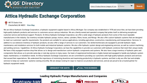 Attica Hydraulic Exchange - Hydraulic Products