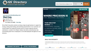 IQS Directory - Heat Treating & Machining Services