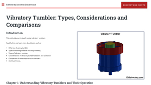 IQS Directory - Vibratory Tumblers