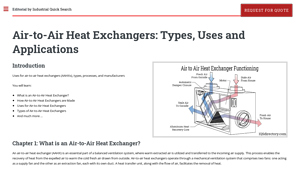 IQS Directory - Air-to-Air Heat Exchangers