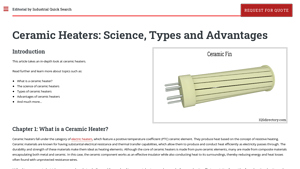 IQS Directory - Ceramic Heaters