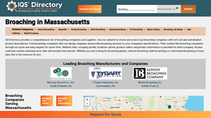 IQS Directory - Broaching Services