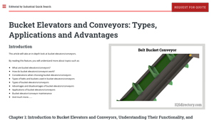 IQS Directory - Bucket Elevators and Conveyors