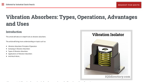IQS Directory - Vibration Absorbers
