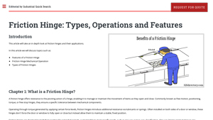 IQS Directory - Friction Hinges
