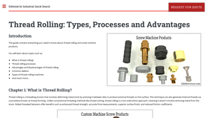 IQS Directory - Thread Rolling Solutions