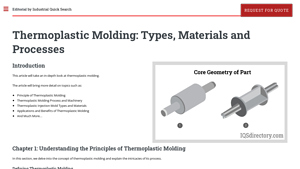 IQS Directory - Thermoplastic Molding Solutions