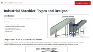 IQS Directory - Industrial Shredders