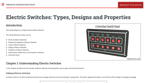 IQS Directory - Electric Switches