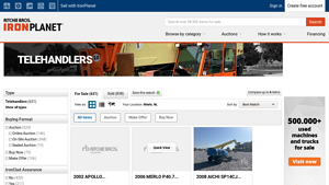 Telehandlers - Auction Listings