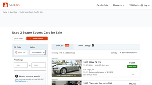iSeeCars - Used 2-Seater Sports Cars
