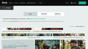 iStock - Green Beret Hat Images