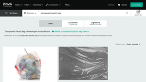 iStock - Transparent Plastic Bags