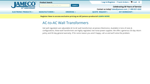 Jameco - AC-to-AC Wall Transformers