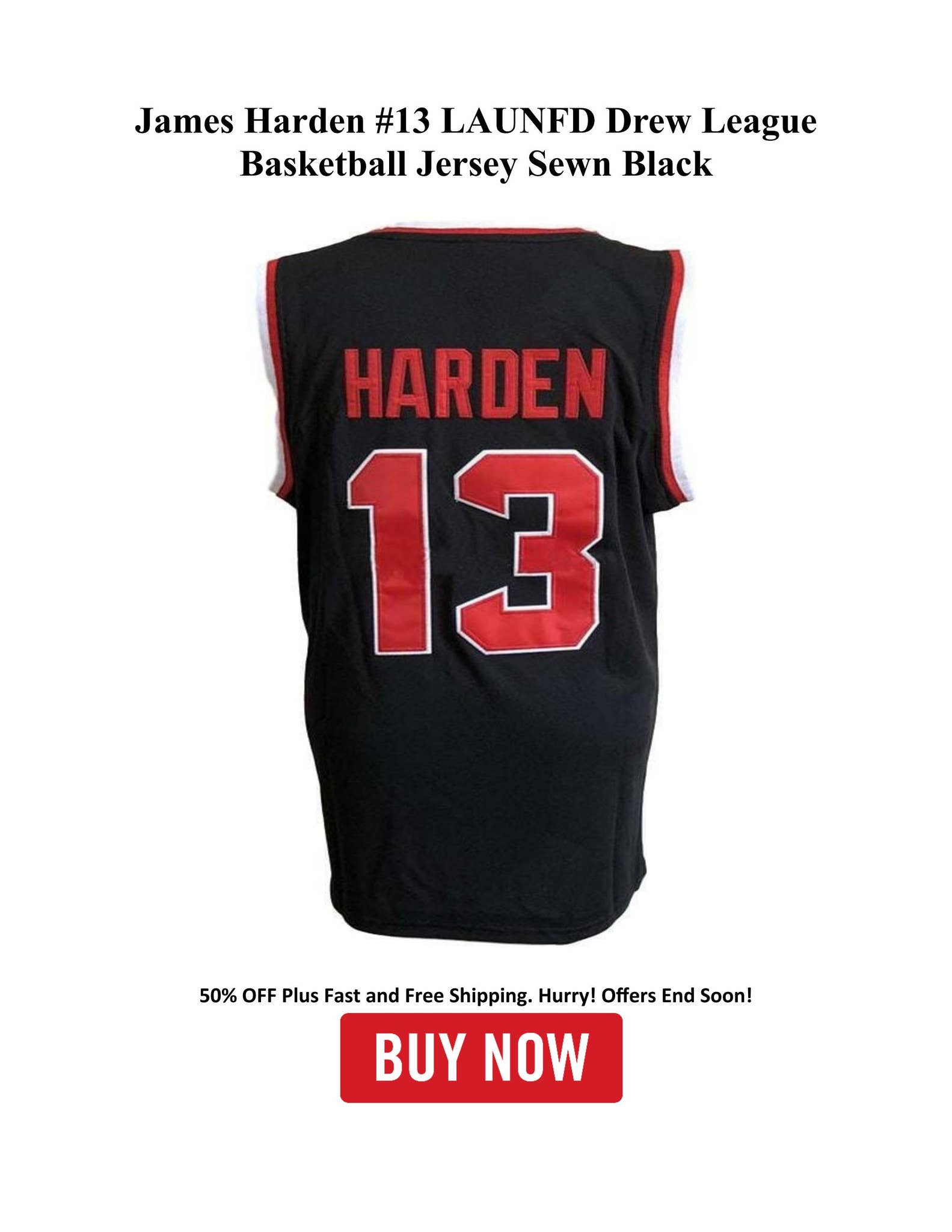 An application scenario or product detail of james harden stitched jersey - Image 16