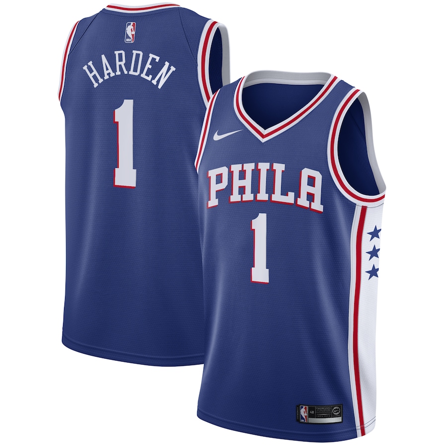 An application scenario or product detail of james harden stitched jersey - Image 18