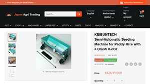 KEIBUNTECH - Semi-Automatic Seeding Machine K-6ST