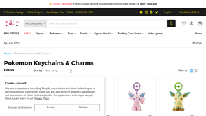 Japan Figure - Pokemon Keychains & Charms