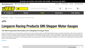 Longacre Racing Products - SMi Stepper Motor Gauges
