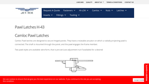 Jet-Tek - Pawl Latches H-43