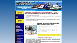 Jet Ski Solutions - Carburetor Remanufacture Services