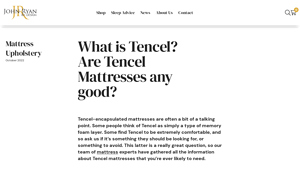 John Ryan by Design - Tencel Mattresses