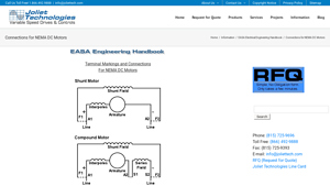 Joliet Tech - NEMA DC Motor Connections