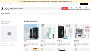 Joom - High-Frequency Pulsed Water Flosser