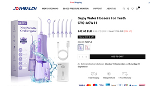 Sejoy - Water Flosser CYQ-AOW11
