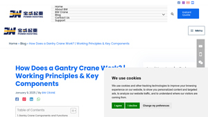 JSBWCranes - Gantry Crane Parts