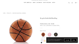 Judith Leiber - Bespoke Basketball Handbag
