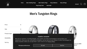 Just Men's Rings - Key Products