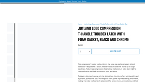 Jutland - Logo Compression T-Handle Toolbox Latch