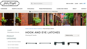 John Wright - Hook & Eye Latches