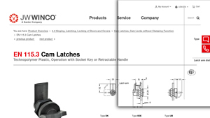 JW Winco - Cam Latches EN 115.3