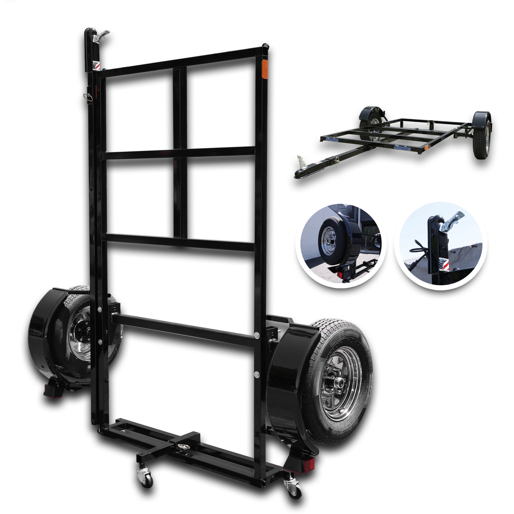 An application scenario or product detail of kayak trailer under $800 - Image 7