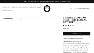 KBS - Cherry Blossom Tres Cat Tree