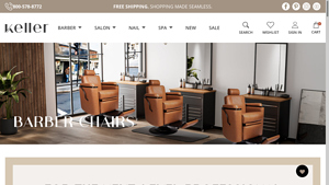 Keller - Barber Chairs