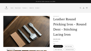 Kemovan - Leather Round Pricking Iron