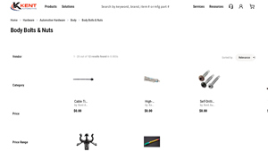 Kent Automotive - Body Bolts & Nuts