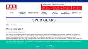 KHK Gears - Spur Gears