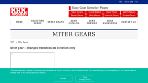 KHK - Miter Gears