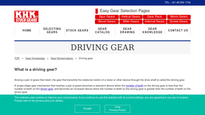 KHK Gears - Driving Gear Solutions